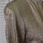 NEW Authentic STELLA MCCARTNEY Goldtone Lamé Dress (Size 38) - MSRP $1,320.00!