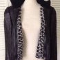 NEW Authentic ALICE + OLIVIA Black Jaqueline Faux Fur Lined Jacket (Size L)