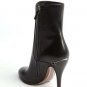 NEW Authentic GUCCI Charlotte Black Leather Zipper Detail Ankle Boots (Size 37)