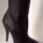 NEW Authentic GUCCI Charlotte Black Leather Zipper Detail Ankle Boots (Size 37)