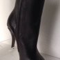 NEW Authentic GUCCI Charlotte Black Leather Zipper Detail Ankle Boots (Size 37)