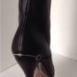 NEW Authentic GUCCI Charlotte Black Leather Zipper Detail Ankle Boots (Size 37)