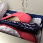 NEW MARCHEZ VOUS Ines Coral Suede Woman's Shoes - MSRP $365.00!
