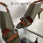 NEW GIVENCHY Lucrezias Leather & Patent Leather Slingback Sandals (Size 38)