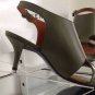NEW GIVENCHY Lucrezias Leather & Patent Leather Slingback Sandals (Size 38)