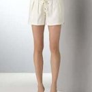 NEW DIANE VON FURSTENBERG Honey Bunch Shorts - Off White (Sizes 6, 10 & 14)