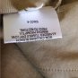 NEW "Eileen Fisher"Khaki" Colored 100% Organic Cotton Easy Zip Pants (Size S)