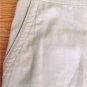 NEW "Eileen Fisher"Khaki" Colored 100% Organic Cotton Easy Zip Pants (Size S)