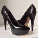 NEW CIRCUS by SAM EDELMAN Jaelyn Platform Pumps, Black Croc - MSRP $150.00!