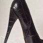NEW CIRCUS by SAM EDELMAN Jaelyn Platform Pumps, Black Croc - MSRP $150.00!