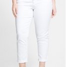 NEW Eileen Fisher Gleaming White Boyfriend Cut Jeans (Sz 22w)MSRP $198.00