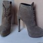 NEW Authentic PRADA Suede Lace-Up Ankle Boots (Size 37) - MSRP $665.00!
