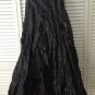NEW Authentic NICOLE MILLER Collection Metallic Gun Techno Crinkle Dress (Size 4