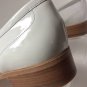NEW SALVATORE FERRAGAMTO Reed White Patent Leather Loafers (Size 11 B) - $550!