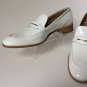 NEW SALVATORE FERRAGAMTO Reed White Patent Leather Loafers (Size 11 B) - $550!