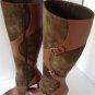 NEW CHRISTIAN LOUBOUTIN Canassone Suede Leather Harness Boots (Size 35 & 35.5)