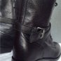 NEW PRADA Lace-Up Hidden Wedge Black Combat Boots (Size 40) - MSRP $1,110.00!