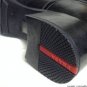 NEW Authentic PRADA Black Leather Bucklestrap Motocycle Boots (Size 36)