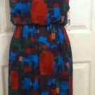 NEW Authentic Alice + Olivia Geometric City Print Silk Dress (Size M) - $396.00