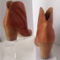 NEW Authentic 10022-SHOE Saks Fifth Avenue Dayna Leather Ankle Boots (Size 37.5)