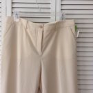NEW MICHAEL KORS ITALY LINED Ivory Color Dress Pants (Size 12) - MSRP $695.00