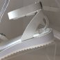 NEW SHELLYS LONDON Portneuf Platform White Sandals - MSRP $100.00!
