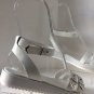 NEW SHELLYS LONDON Portneuf Platform White Sandals - MSRP $100.00!