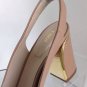 NEW Authentic CHLOE Leather Block Heel Slingback Pumps (Size 38)