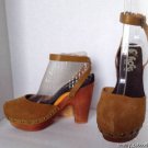 NEW FLOGG Darcie Mustard Sandals (Size 6) - MSRP $149.99!