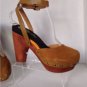 NEW FLOGG Darcie Mustard Sandals (Size 6) - MSRP $149.99!