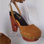 NEW FLOGG Darcie Mustard Sandals (Size 6) - MSRP $149.99!