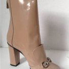 NEW GUCCI Lillian Horsebit Mid Shaft Boot in Beige (Size 36) -  MSRP $1,110.00!