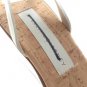 NEW Authentic STELLA McCARTNEY Vegan Leather & Wooden Wedge Sandals (Size 36)