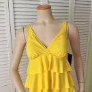 NEW Magicsuit By Miraclesuit Tankini Top Separate Yellow Size 12) MSRP $150.00