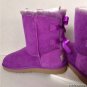 NEW UGG AUSTRALIA Woman's Bailey Bow Electric Violet/Purple Boots (Size 5 & 6)