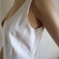 NEW  GIORGIO ARMANI Ivory Sleeveless V Front & Back Dress (Size 40) - $2495