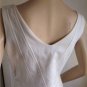 NEW  GIORGIO ARMANI Ivory Sleeveless V Front & Back Dress (Size 40) - $2495