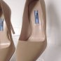 PRADA Beige (Nude) Leather Pointed-Toe Pumps (Size 37) - MSRP $650.00!