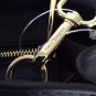 NEW Authentic MICHAEL KORS YELLOW CAMO/BLACK LEATHER LARGE SATCHEL- MSRP $548.00