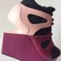 NEW ALEXANDER McQUEEN x PUMA Leap Purple Potion Wedge Sneaker (Size 5.5 M)-$430