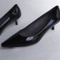 NEW Authentic Stuart Weitzman Black Poco Kitten Heels (Size 6 M) - MSRP $355.00