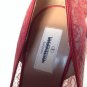 NEE Authentic VALENTINO Coutour Bow Lace Platform Pumps in Red (Size 39.5)