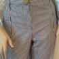 NEW TORY BURCH Kingi Striped Seersucker Cotton Pants (Size 12) - MSRP $275.00!