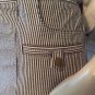 NEW TORY BURCH Kingi Striped Seersucker Cotton Pants (Size 12) - MSRP $275.00!