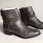 NEW Authentic POUR LA VICTORIE Londen Flat Ankle Boots - Charcoal (Size 6)