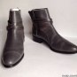 NEW Authentic POUR LA VICTORIE Londen Flat Ankle Boots - Charcoal (Size 6)