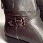NEW Authentic POUR LA VICTORIE Londen Flat Ankle Boots - Charcoal (Size 6)