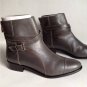 NEW Authentic POUR LA VICTORIE Londen Flat Ankle Boots - Charcoal (Size 6)