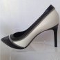 NEW Authentic SAINT LAURENT Paris Zipper Pumps, Black/White (Size 36.5) - $845
