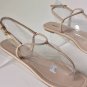 Authentic PRADA Patent Leather Thong Sandals in Blush (Size 38) - MSRP $390.00!